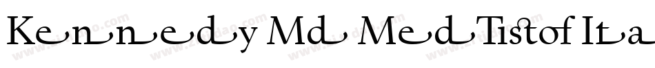 Kennedy Md Medium Italic GD字体转换
